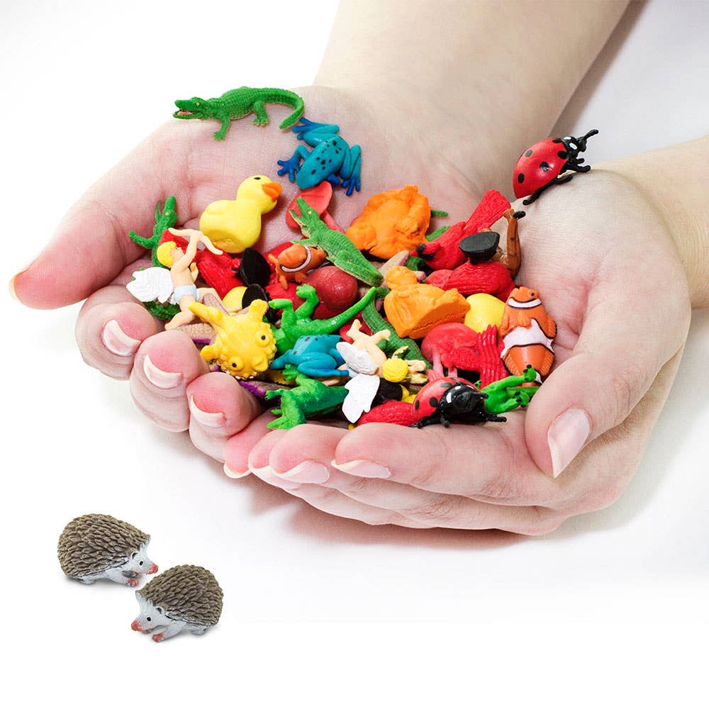 Hedgehog Good Luck Minis Figure - Hand Painted & Collectible Miniature Figurine - Safari Ltd