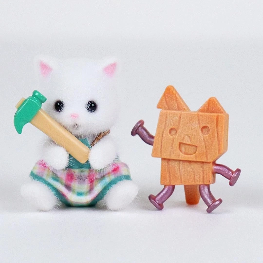 Sylvanian Families BB-13 Persian Cat Baby - Crafts Collection