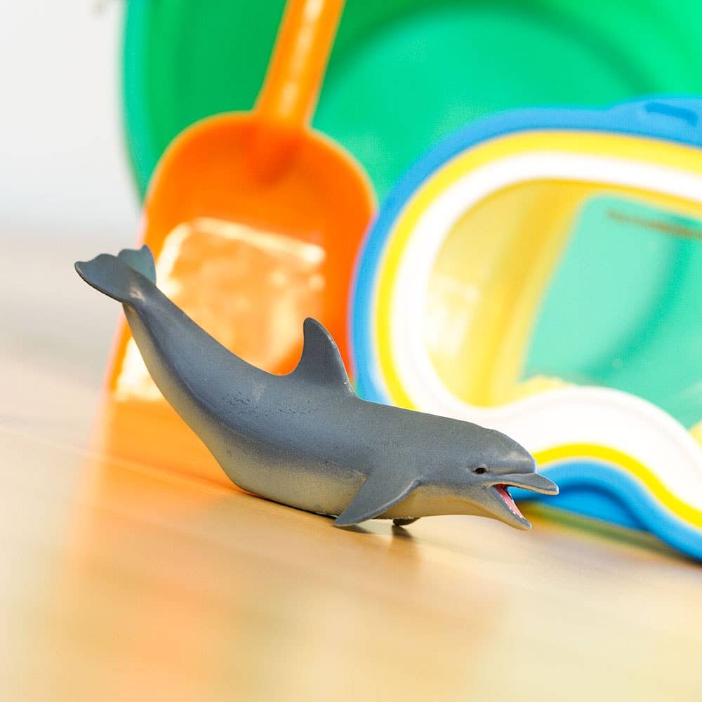 Dolphin Figure - Hand Painted & Collectible Sea Life Toy - Safari Ltd 275329