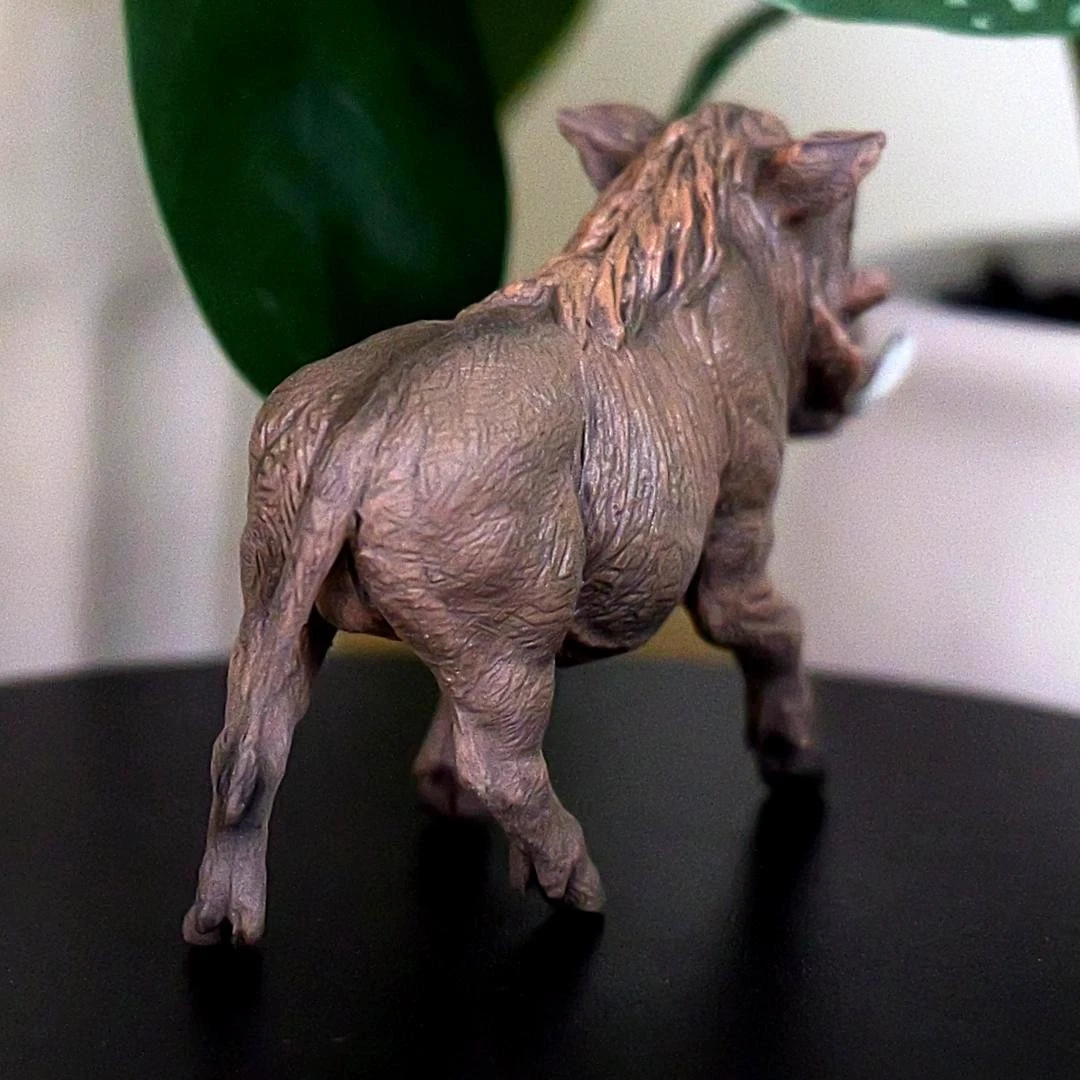 Warthog Figurine - Hand Painted Wild Animal Toy Figure - Papo 50180