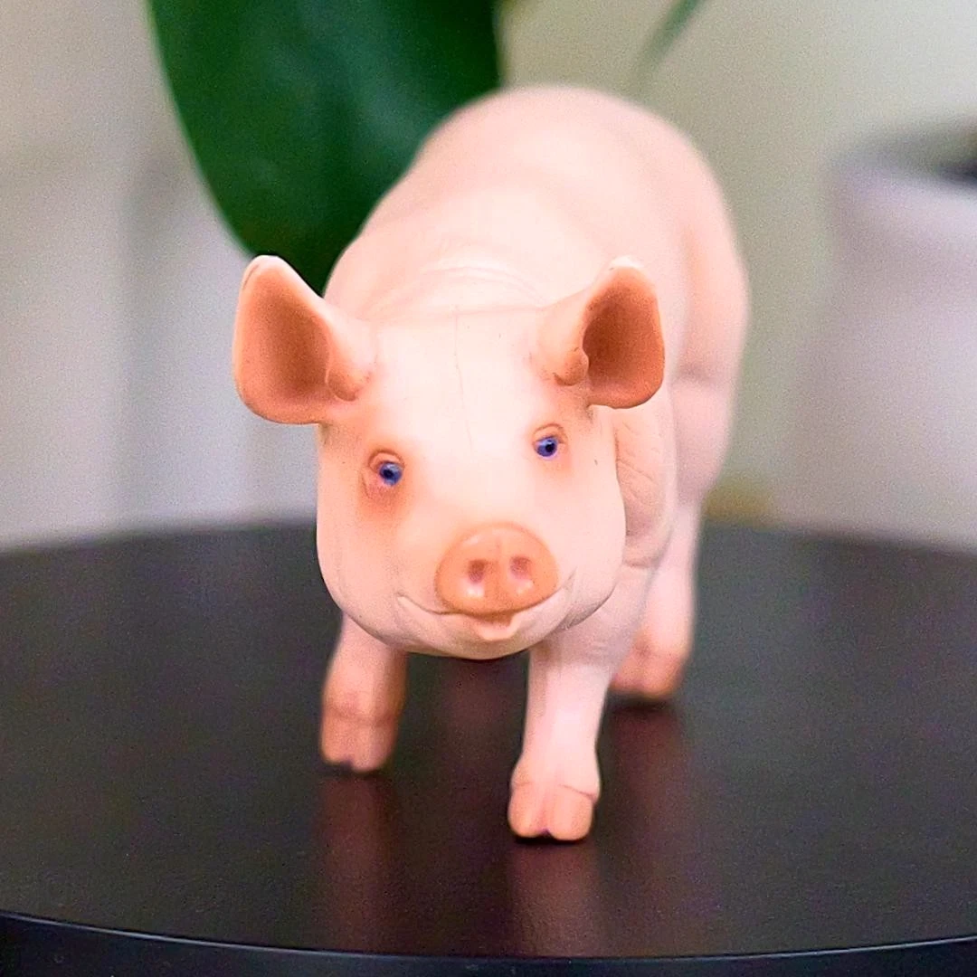 Boar Pig Figure - Hand Painted & Collectible Farm Animal Figurine - Papo 51044