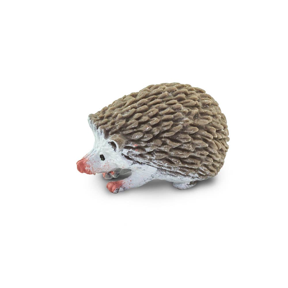 Hedgehog Good Luck Minis Figure - Hand Painted & Collectible Miniature Figurine - Safari Ltd