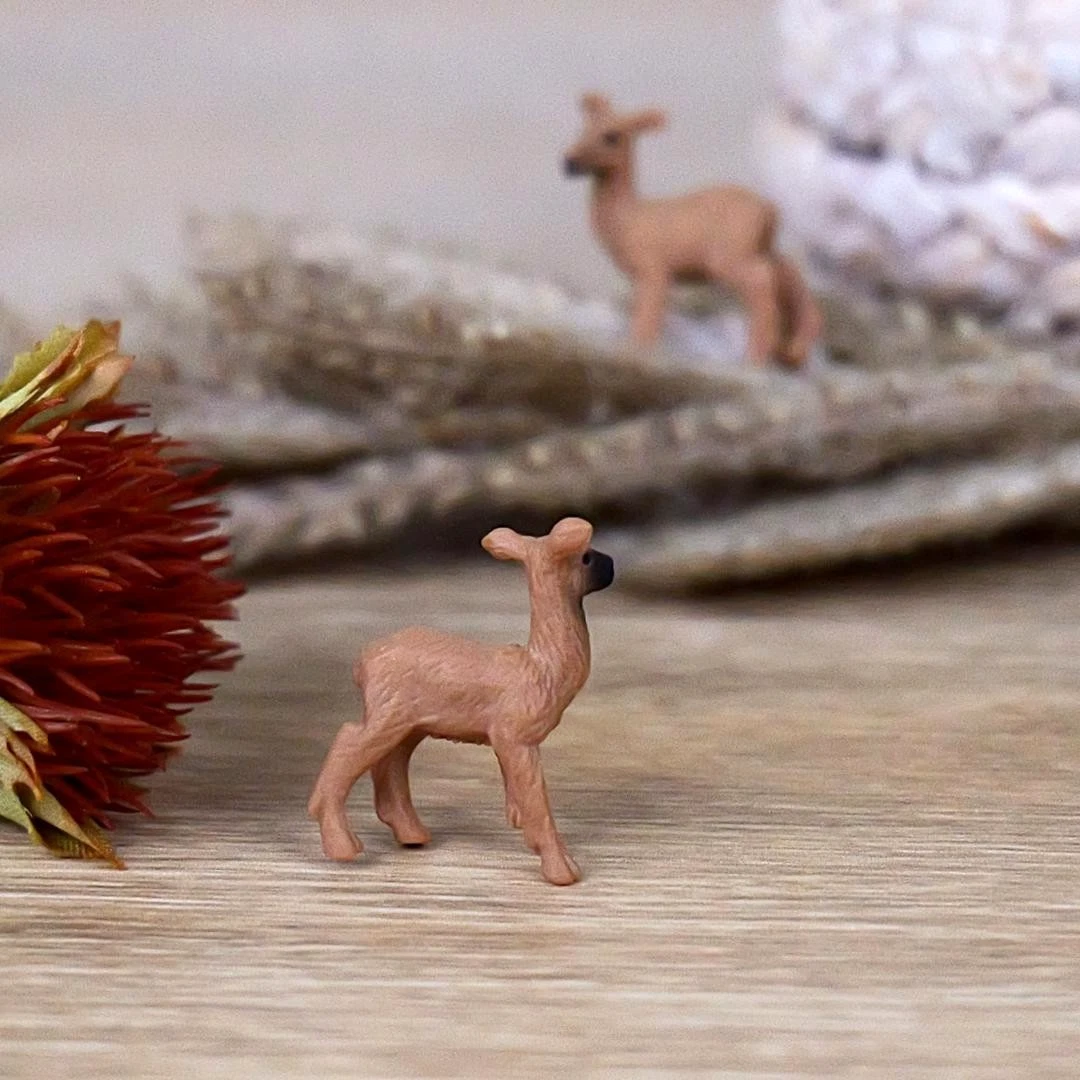 Female Deer Good Luck Minis Figure - Hand Painted & Collectible Miniature Doe - Safari Ltd