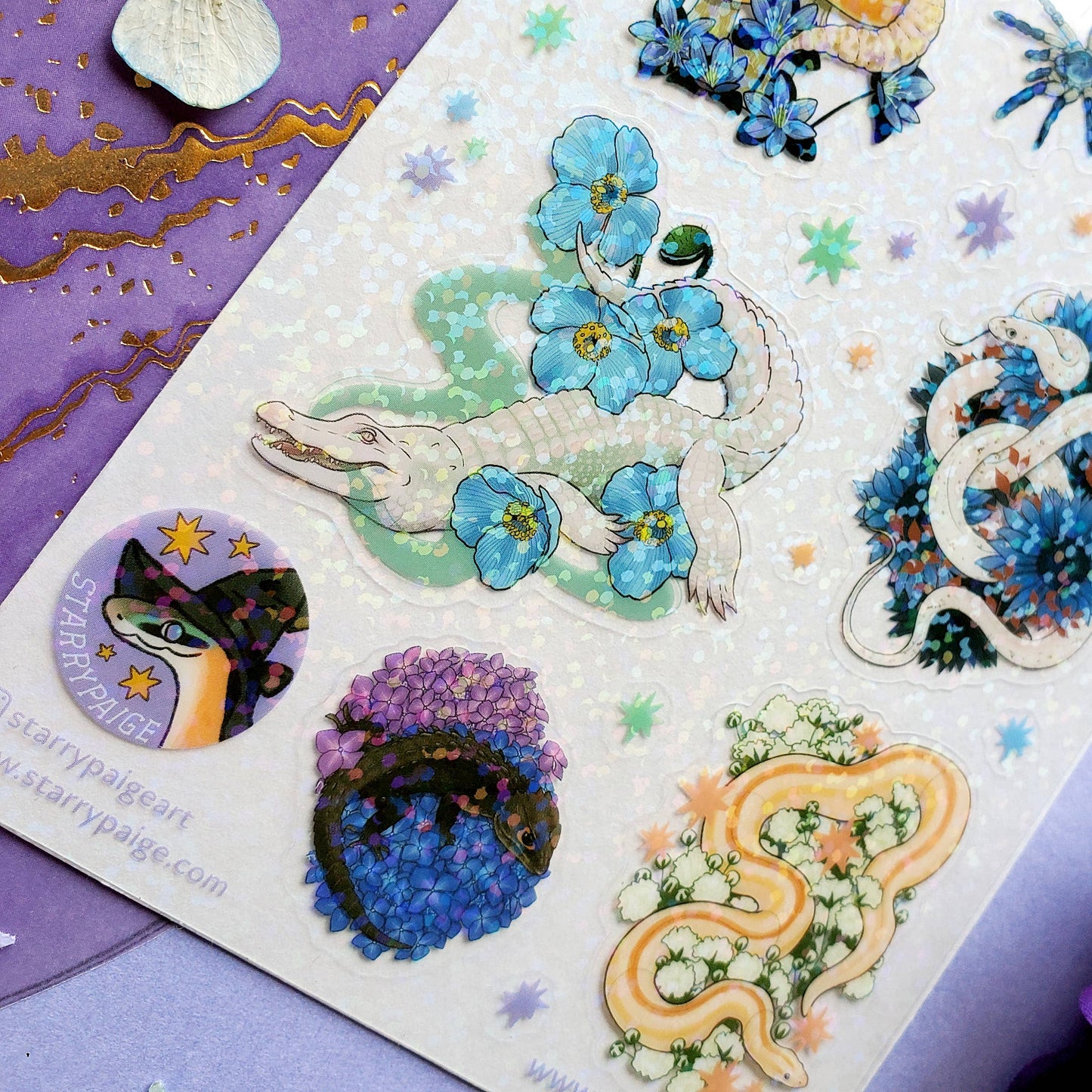 Remarkable Reptiles - Sticker Sheet