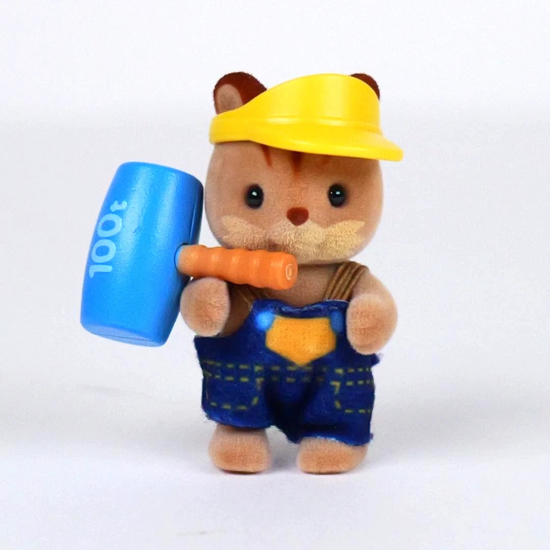 Sylvanian Families BB-13 Walnut Squirrel Baby - Crafts Series