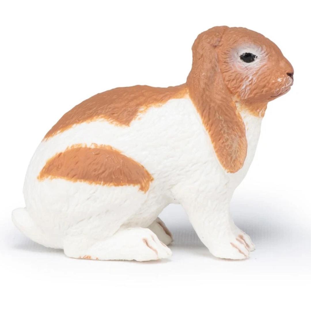 Lop Rabbit Figure - Hand Painted & Collectible Toy - Papo 51173