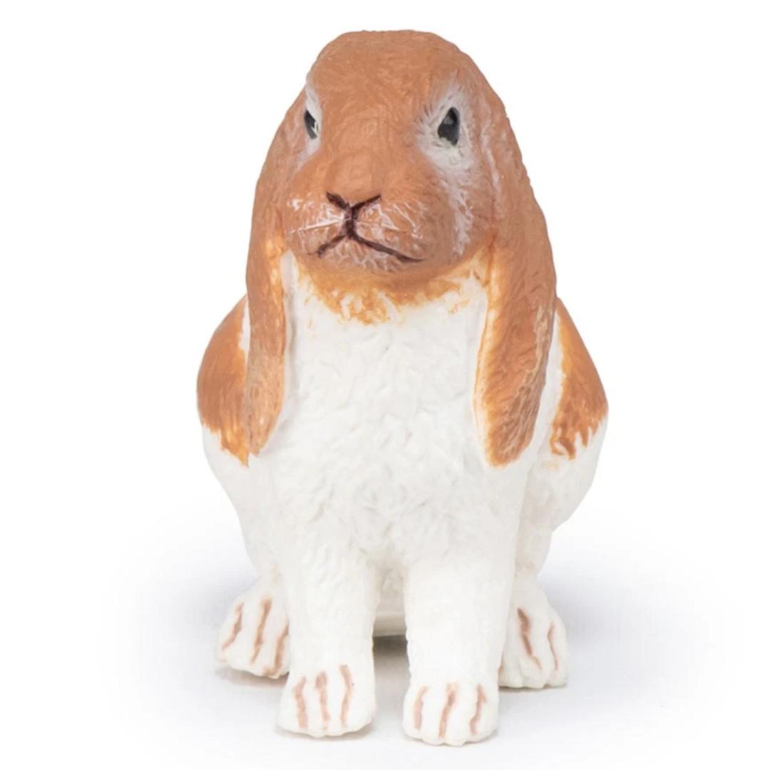 Lop Rabbit Figure - Hand Painted & Collectible Toy - Papo 51173