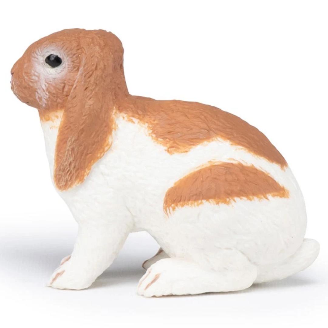 Lop Rabbit Figure - Hand Painted & Collectible Toy - Papo 51173