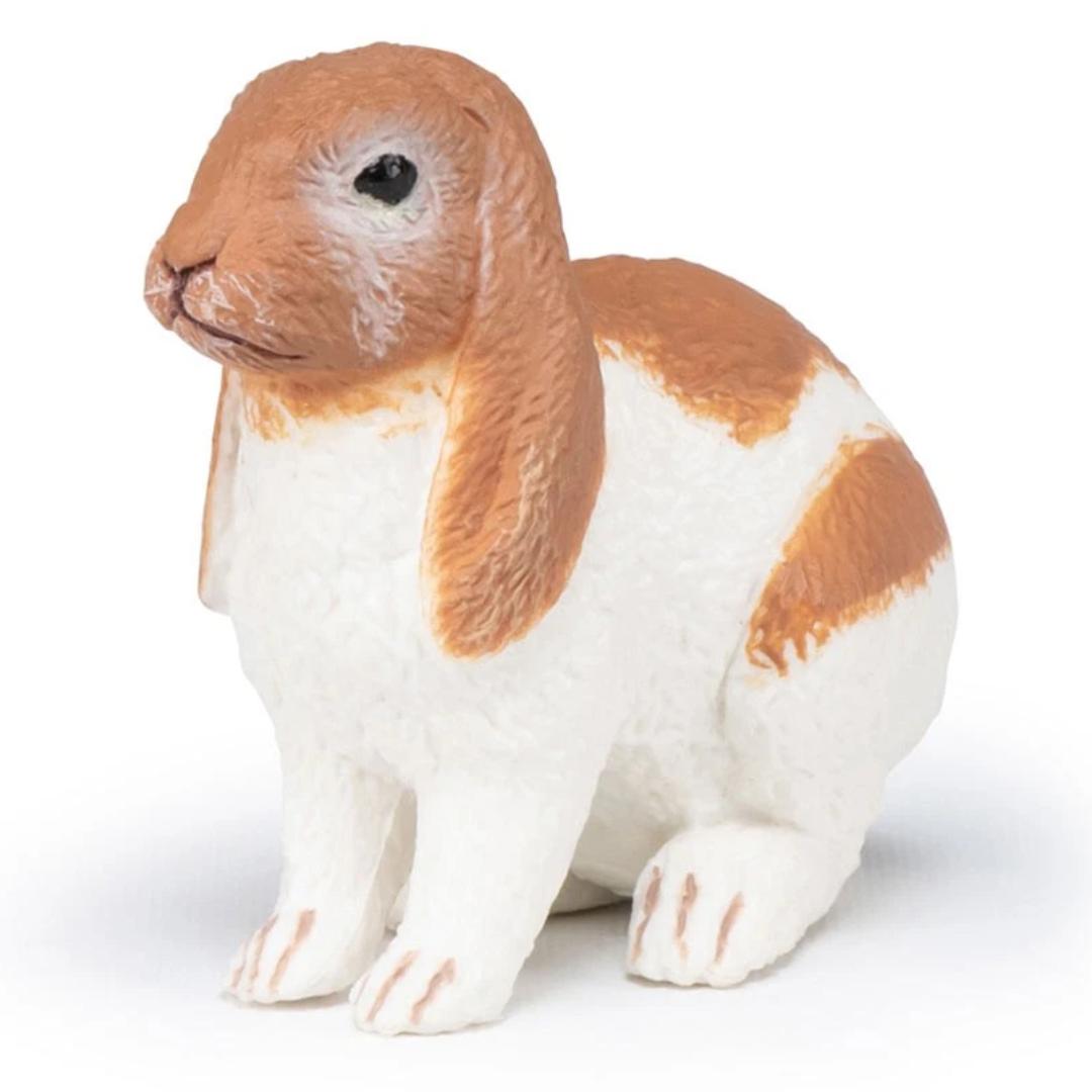Lop Rabbit Figure - Hand Painted & Collectible Toy - Papo 51173