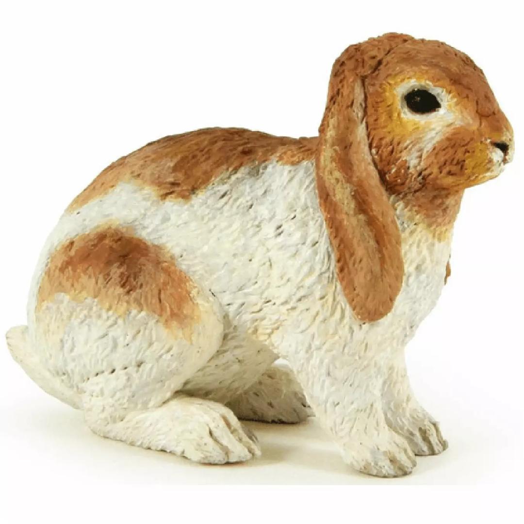 Lop Rabbit Figure - Hand Painted & Collectible Toy - Papo 51173