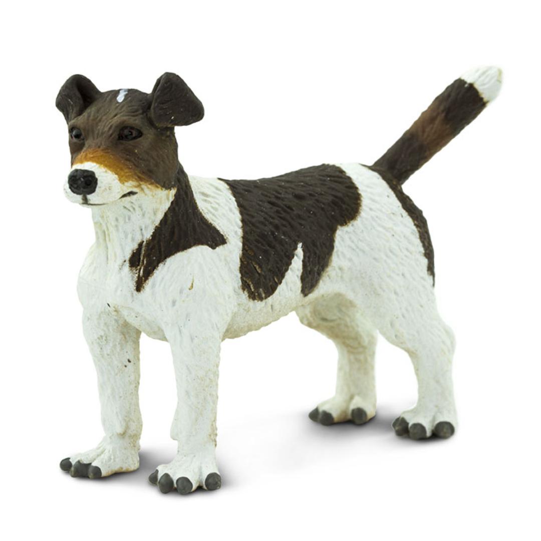 Jack Russell Terrier Dog Figure - Hand Painted & Collectible Toy - Safari Ltd 254229