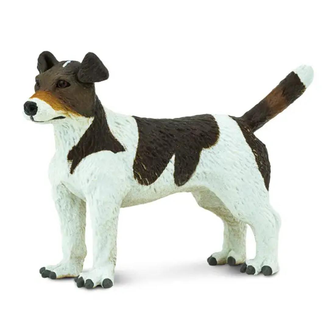 Jack Russell Terrier Dog Figure - Hand Painted & Collectible Toy - Safari Ltd 254229