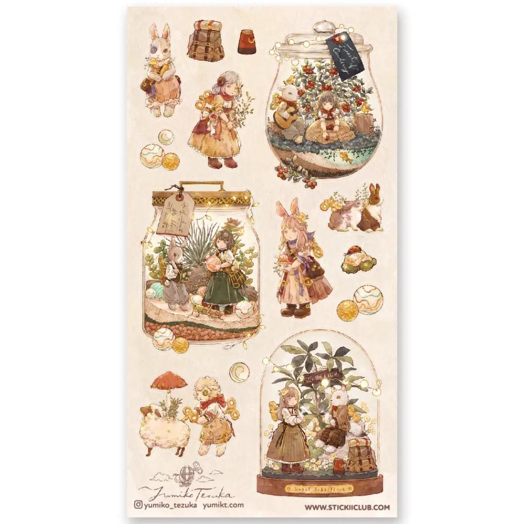 Whimsical Terrariums - Sticker Sheet