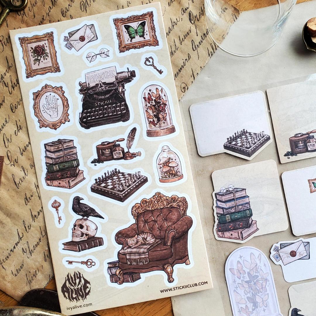 Quoth the Raven - Sticker Sheet