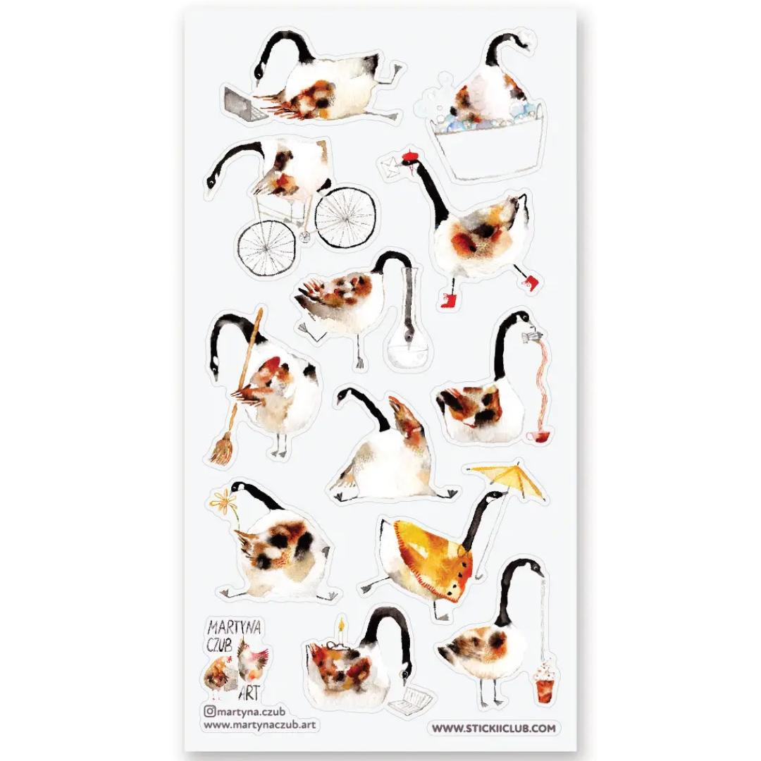 Darling Ducks - Sticker Sheet