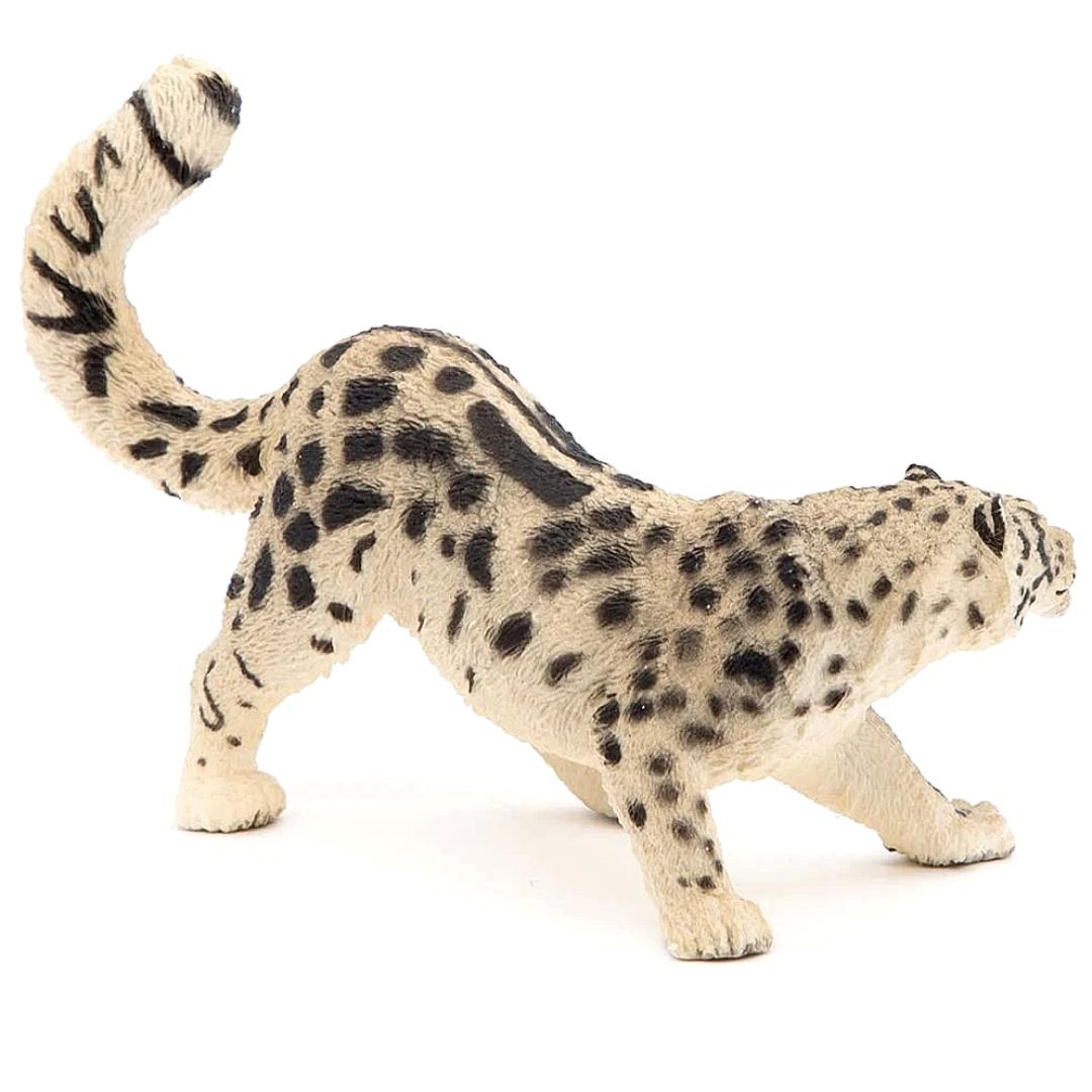 Snow Leopard Figure - Hand Painted & Collectible Toy - Papo 50160