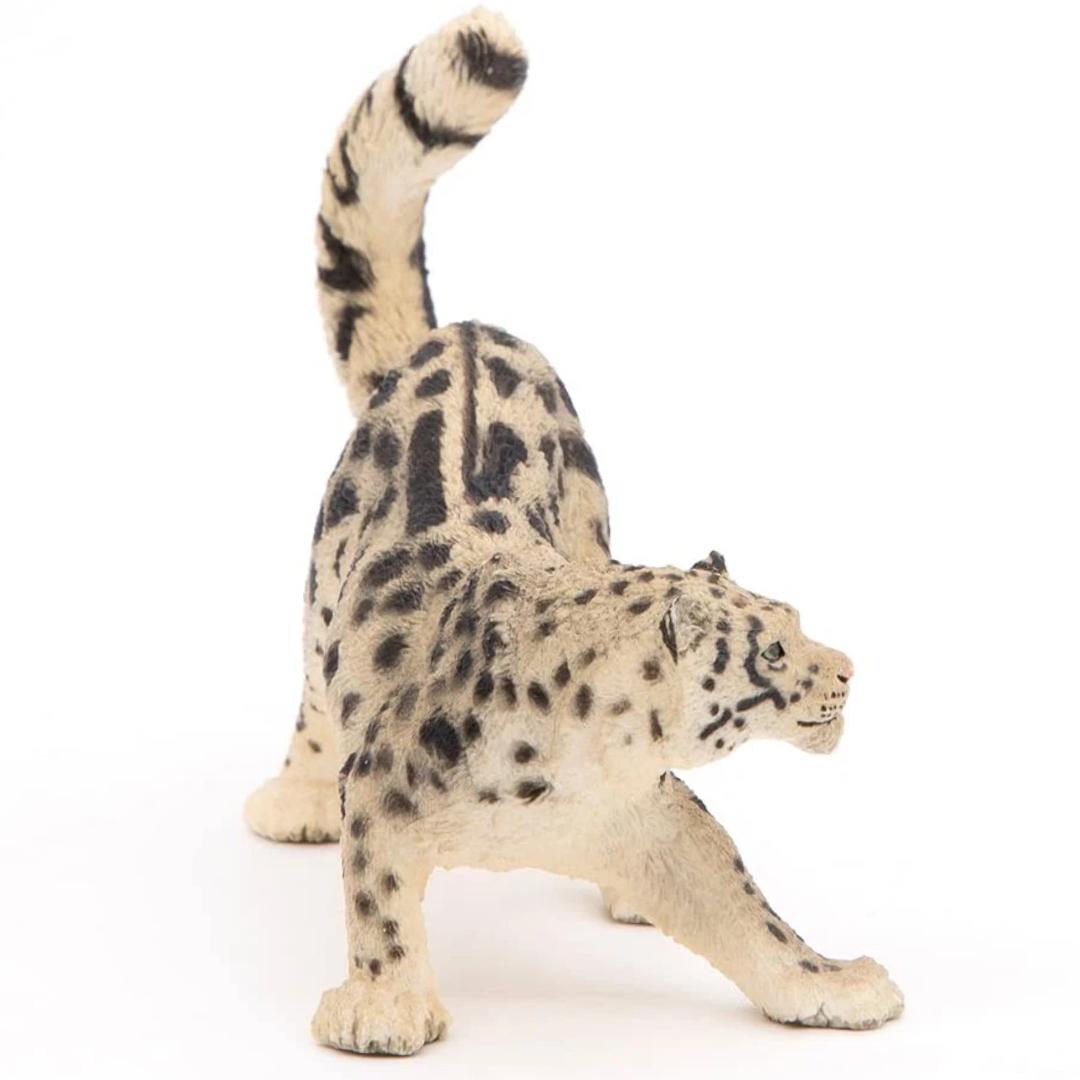 Snow Leopard Figure - Hand Painted & Collectible Toy - Papo 50160