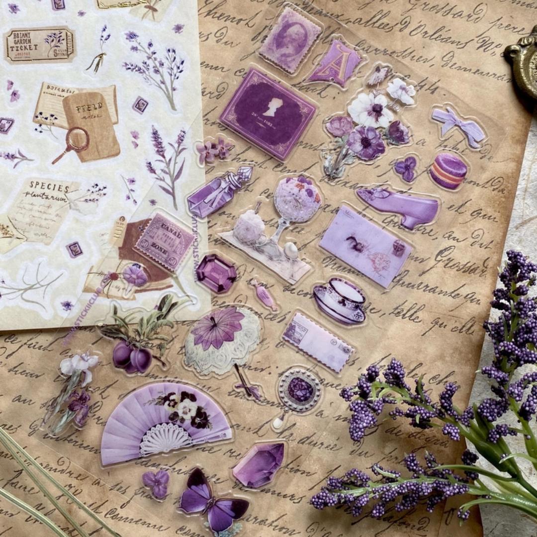 Lovely Lavender - Sticker Sheet