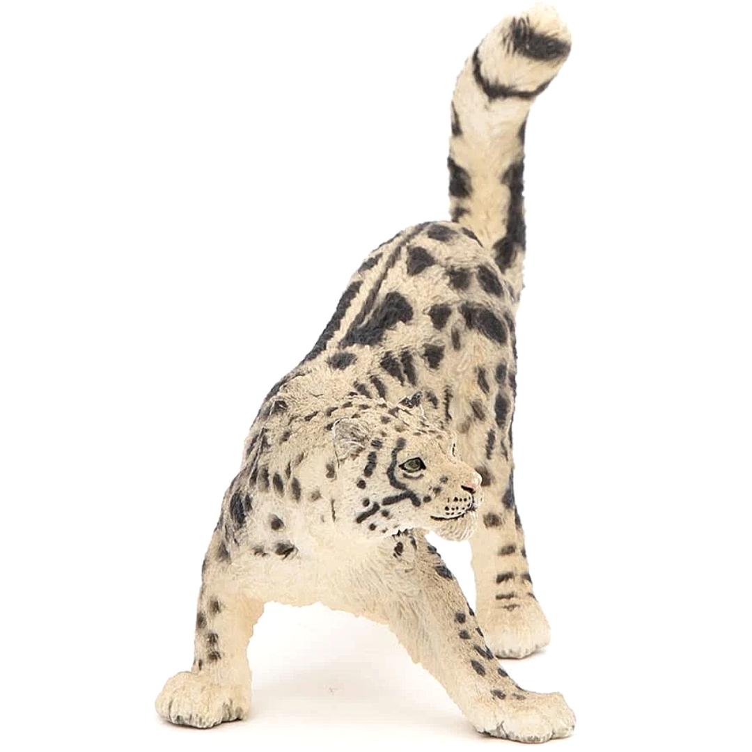 Snow Leopard Figure - Hand Painted & Collectible Toy - Papo 50160
