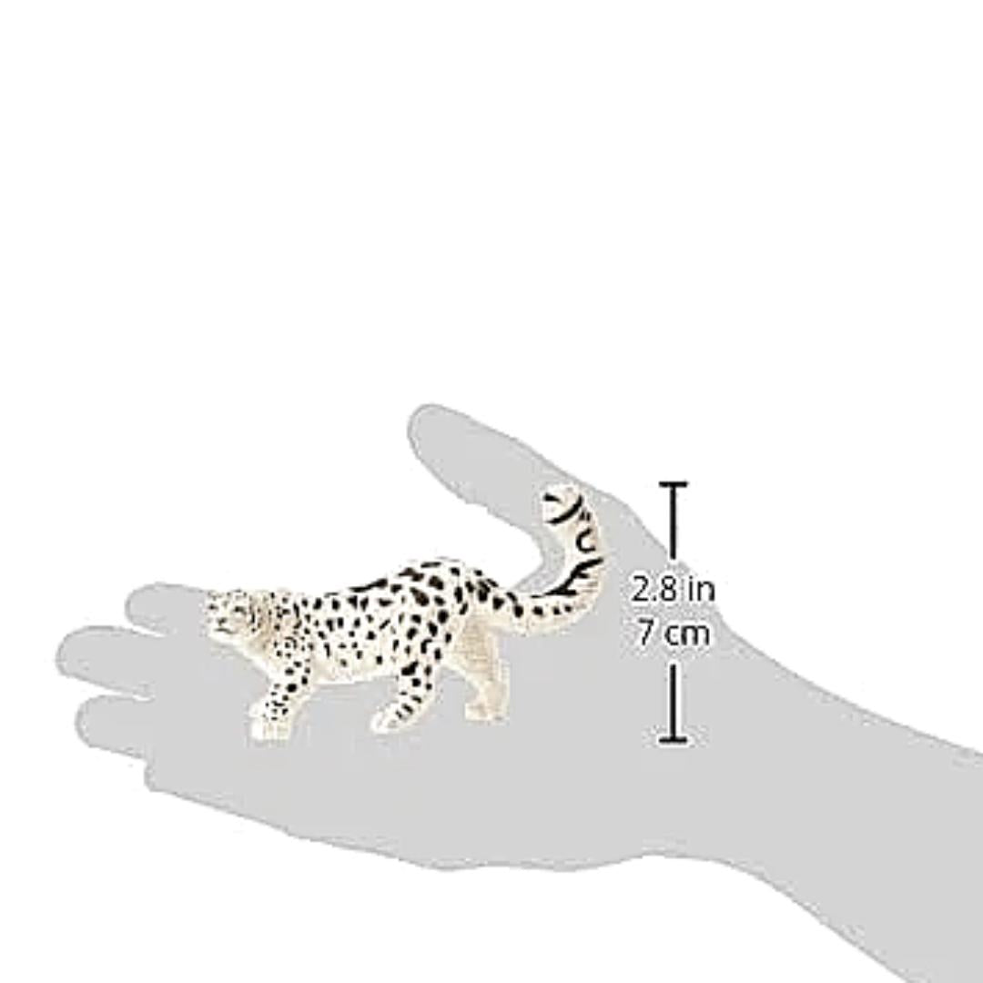 Snow Leopard Figure - Hand Painted & Collectible Toy - Papo 50160