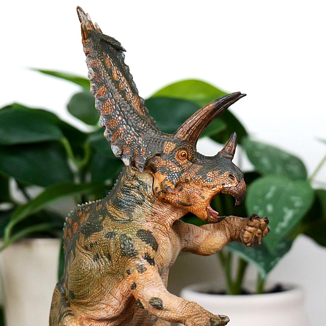 Pentaceratops Dinosaur Figure - Hand Painted & Collectible Toy - Papo 55076