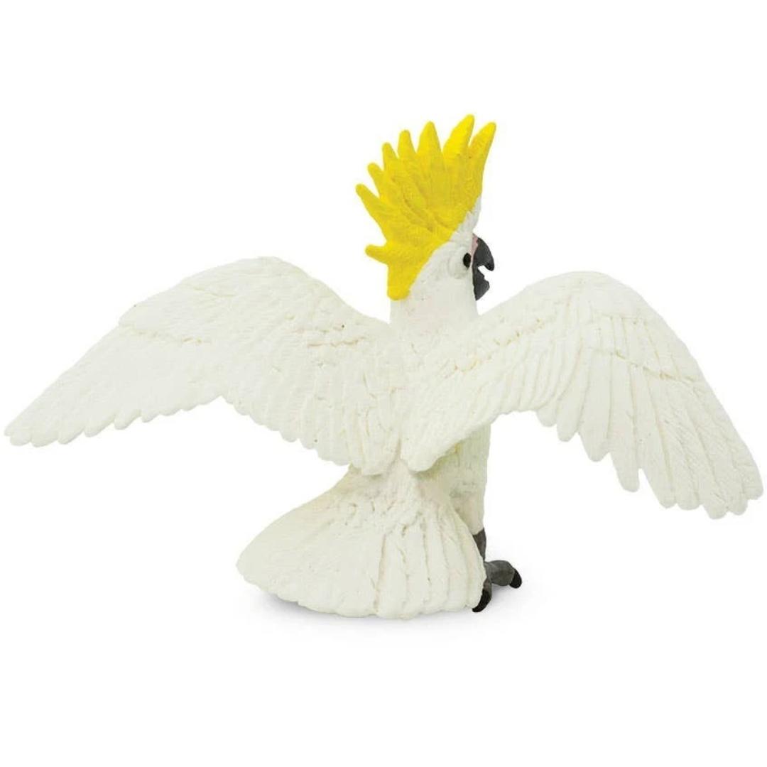Cockatoo Bird Figure - Hand Painted & Collectible Toy - Safari Ltd 263829