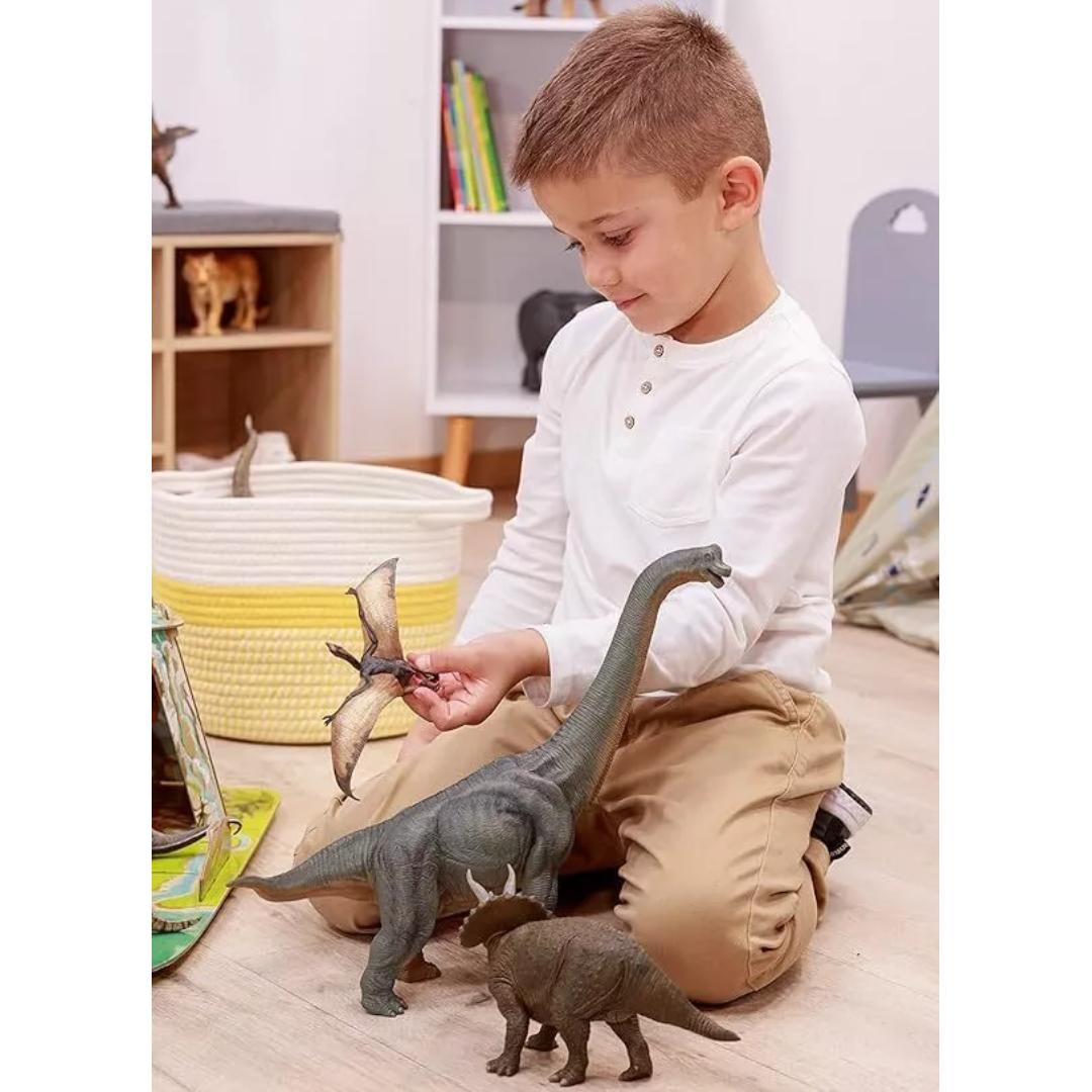 Cryolophosaurus Dinosaur Figure - Hand Painted & Collectible Toy - Papo 55068