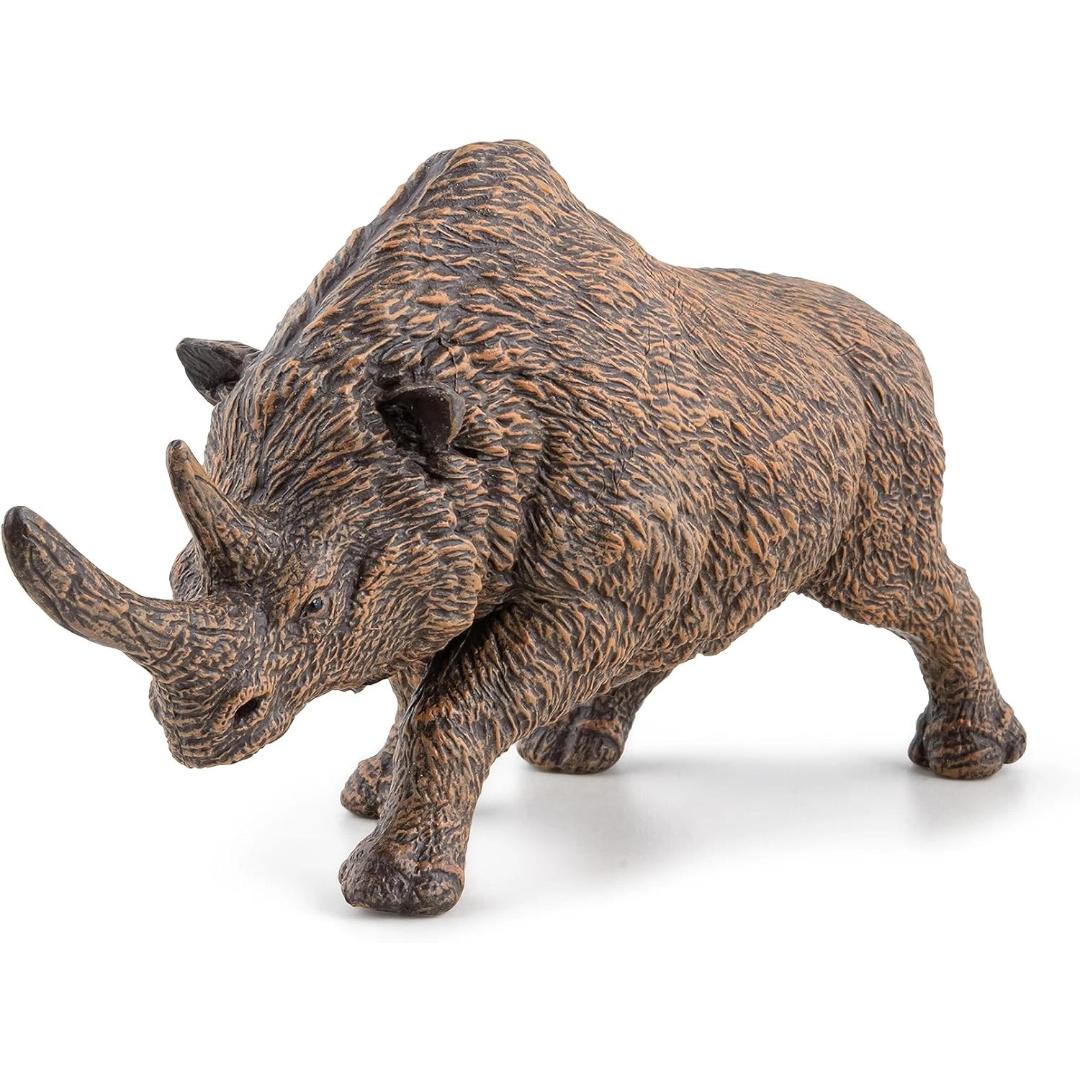Woolly Rhinoceros Prehistoric Figure - Hand Painted & Collectible Toy - Papo 55031