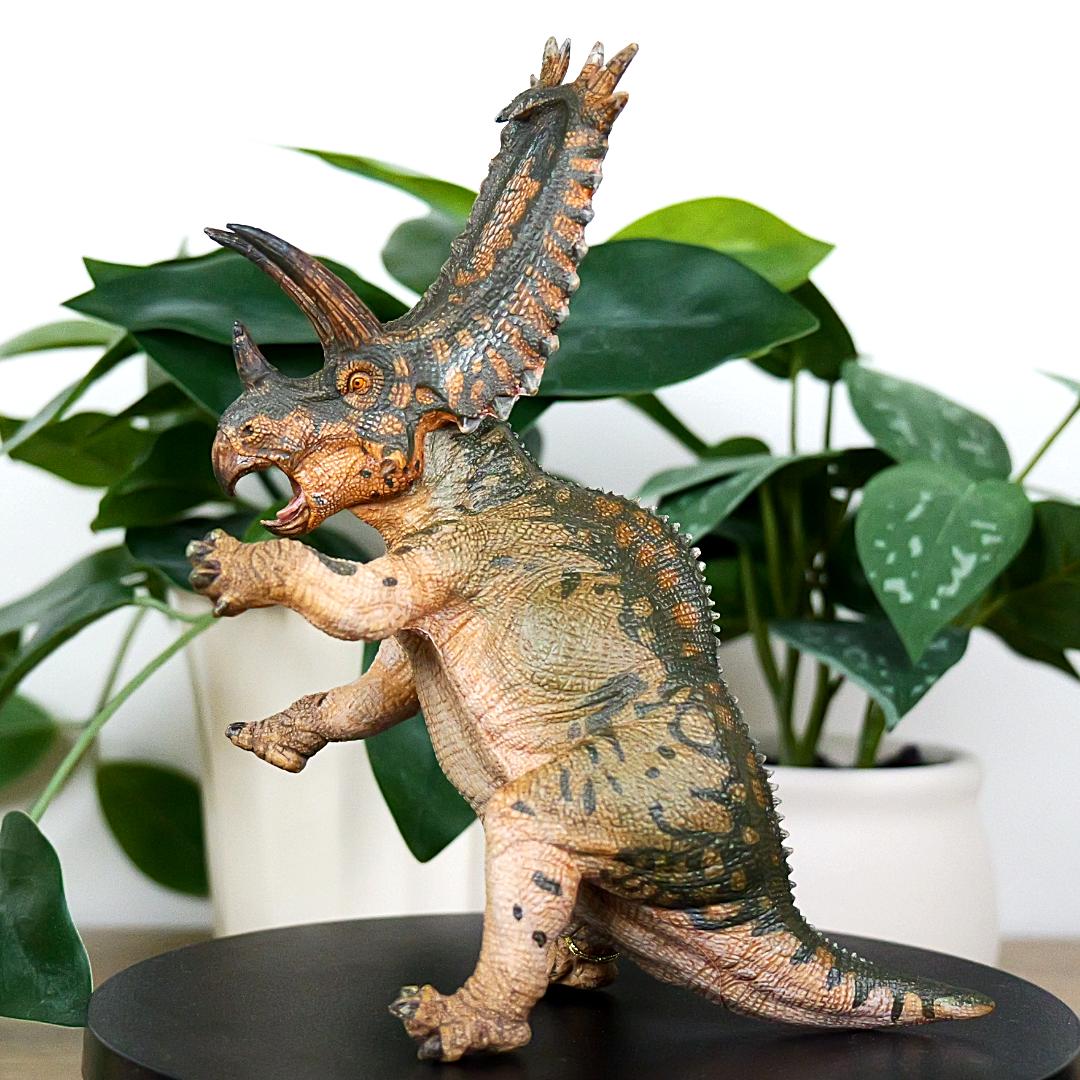 Pentaceratops Dinosaur Figure - Hand Painted & Collectible Toy - Papo 55076