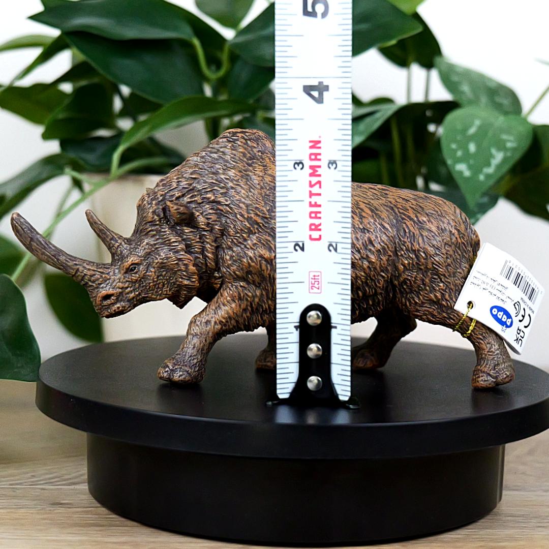 Woolly Rhinoceros Prehistoric Figure - Hand Painted & Collectible Toy - Papo 55031