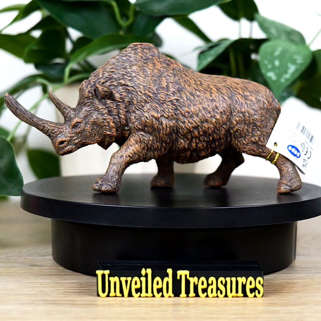 Woolly Rhinoceros Prehistoric Figure - Hand Painted & Collectible Toy - Papo 55031