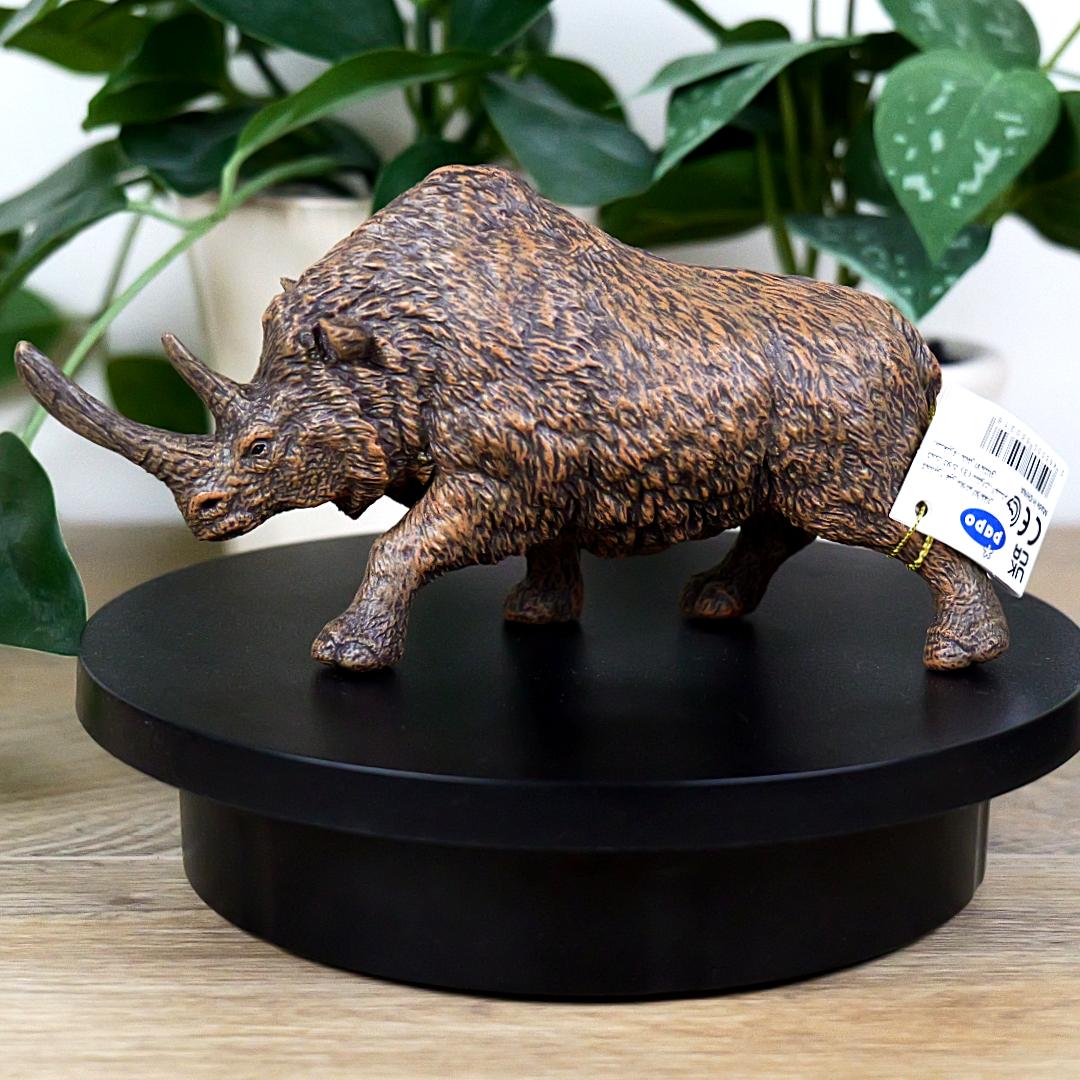 Woolly Rhinoceros Prehistoric Figure - Hand Painted & Collectible Toy - Papo 55031