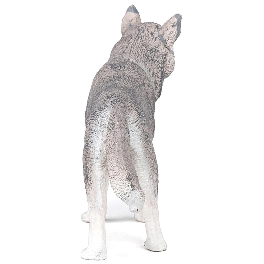 Siberian Husky Dog Figure - Hand Painted & Collectible Toy - Papo 54035