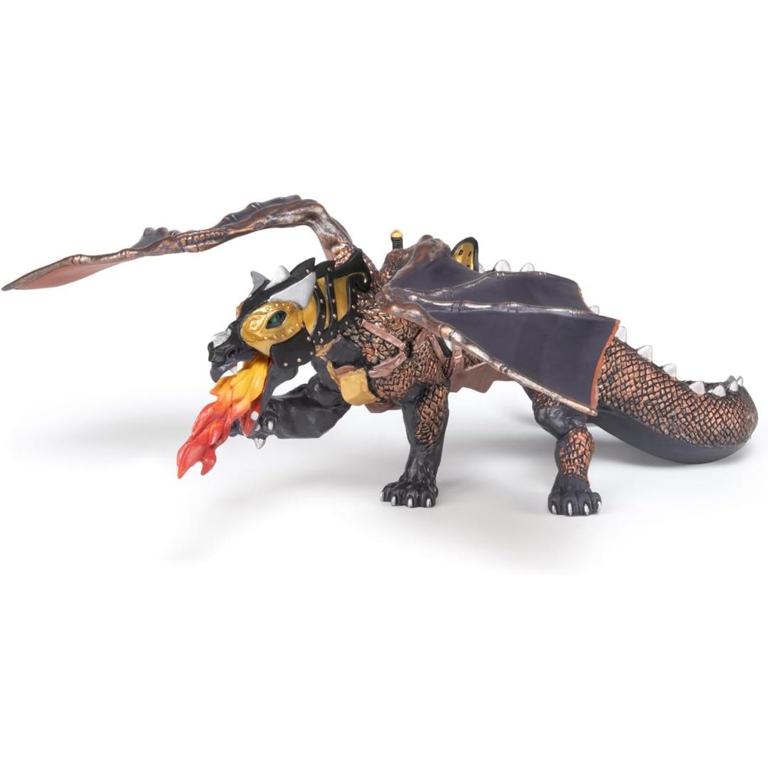 Dragon Of Darkness Fantasy Figure - Hand Painted & Collectible Toy - Papo 38958