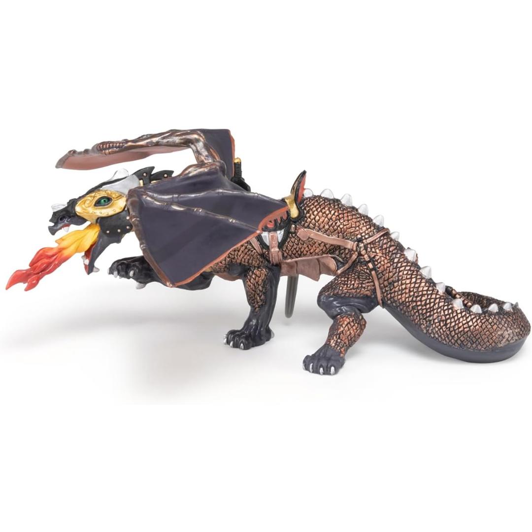 Dragon Of Darkness Fantasy Figure - Hand Painted & Collectible Toy - Papo 38958