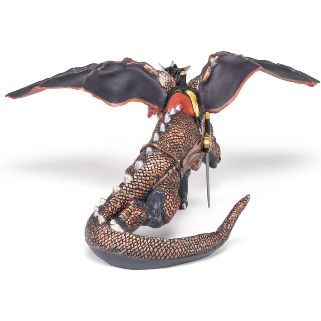 Dragon Of Darkness Fantasy Figure - Hand Painted & Collectible Toy - Papo 38958