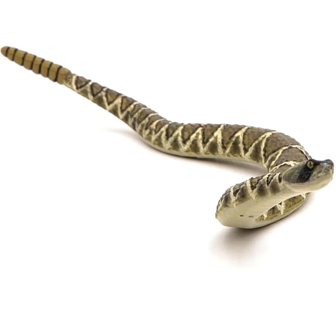 Rattlesnake Figure - Hand Painted & Collectible Snake - Papo 50237