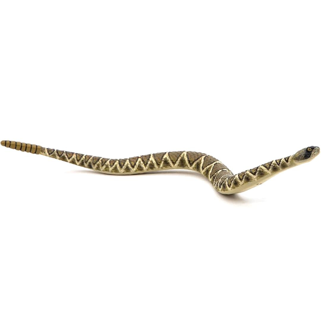 Rattlesnake Figure - Hand Painted & Collectible Snake - Papo 50237