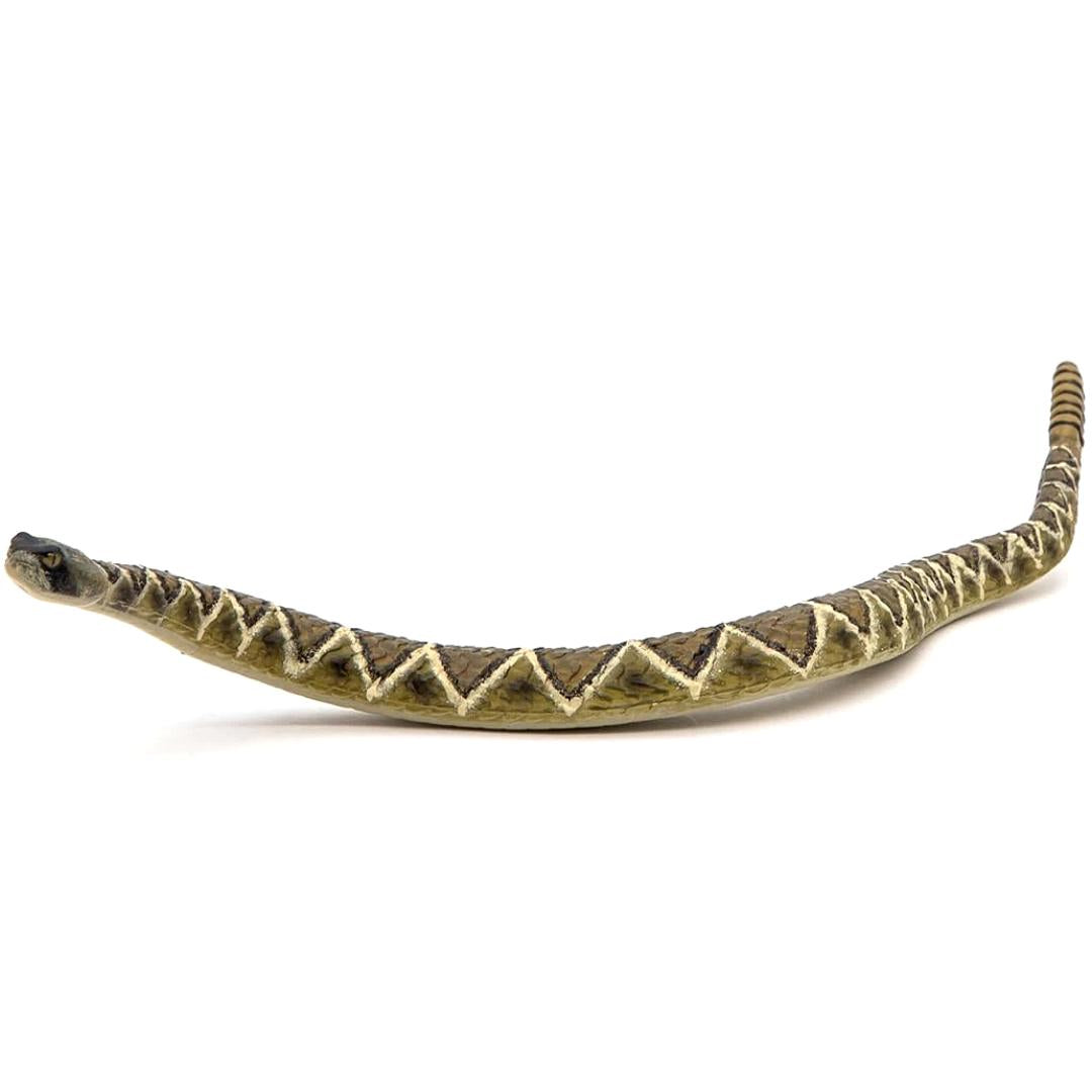 Rattlesnake Figure - Hand Painted & Collectible Snake - Papo 50237