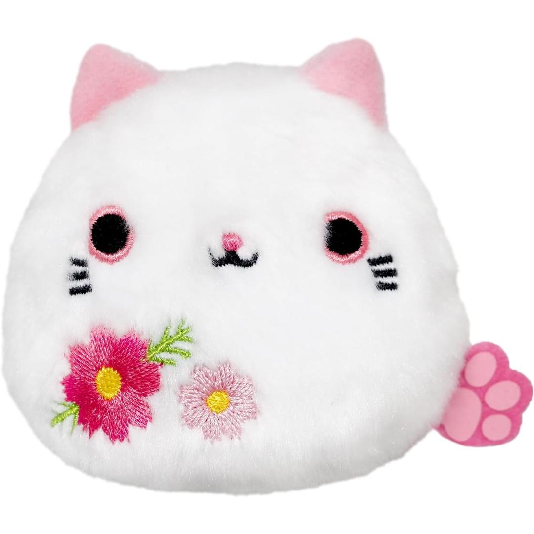 Neko Dango Beanbag Cat Plush - Cosmos Flowers