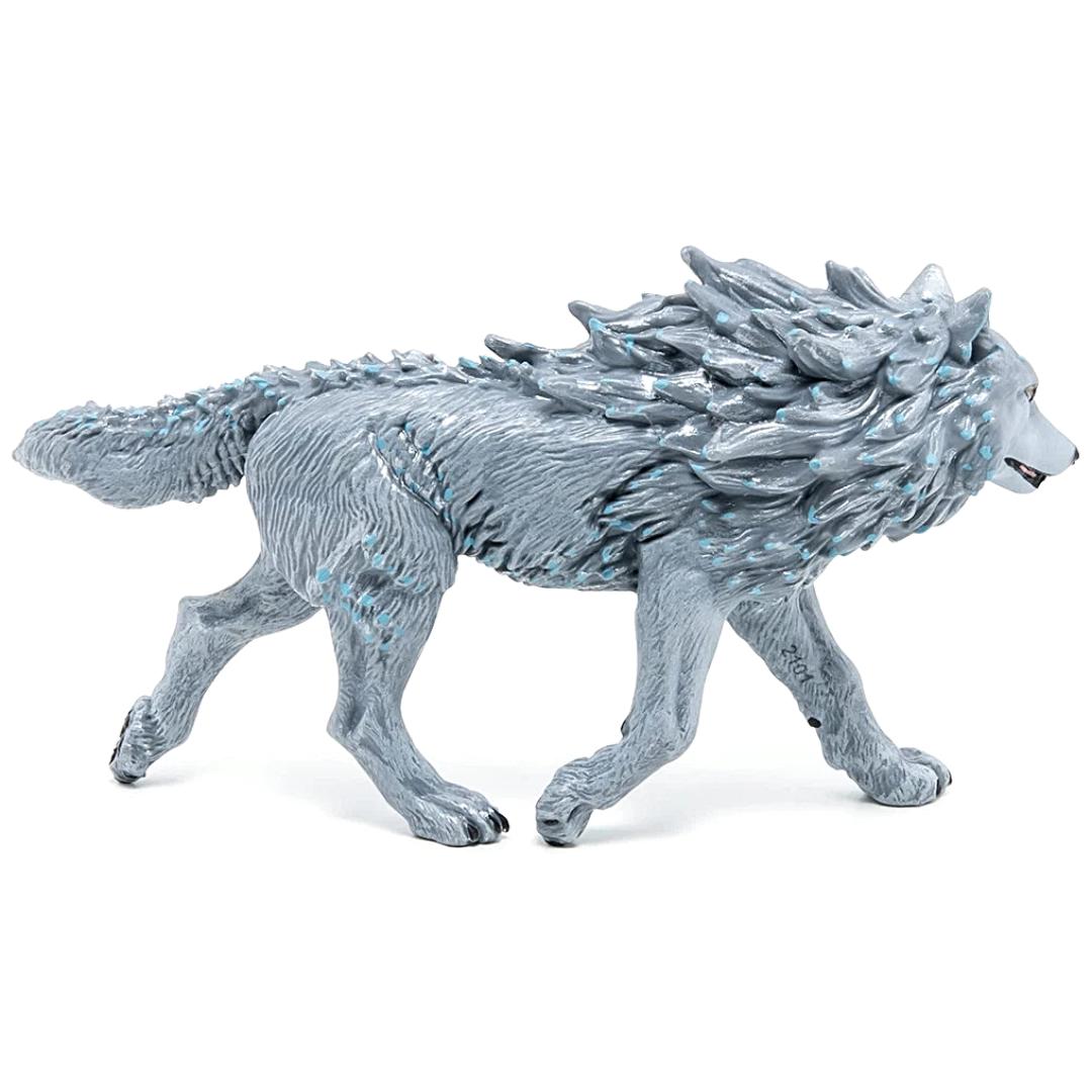 Ice Wolf Figure - Fantasy Toy - Hand Painted & Collectible - Papo 36033