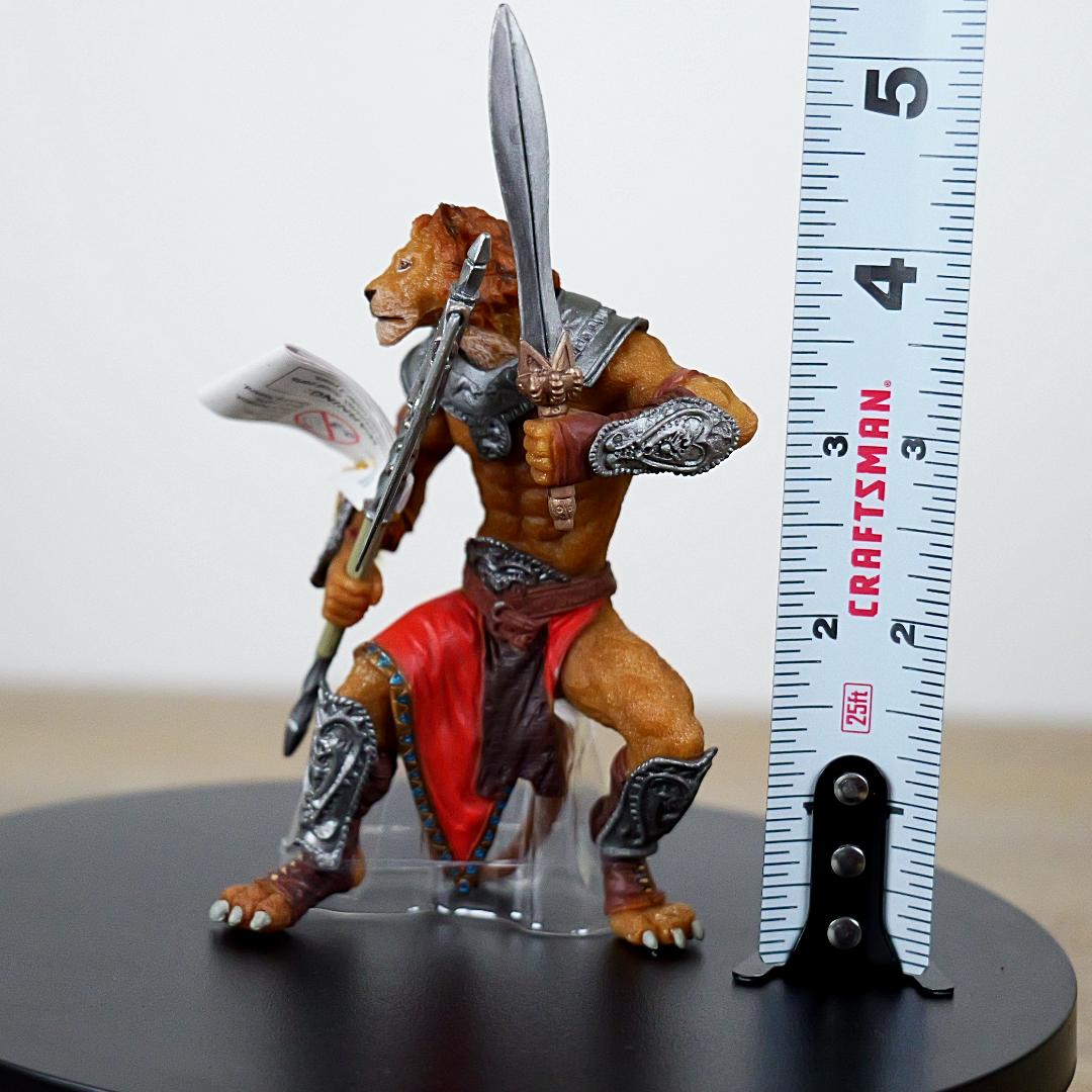 Lion Mutant Figure - Hand Painted & Collectible Fantasy Toy - Papo 38945