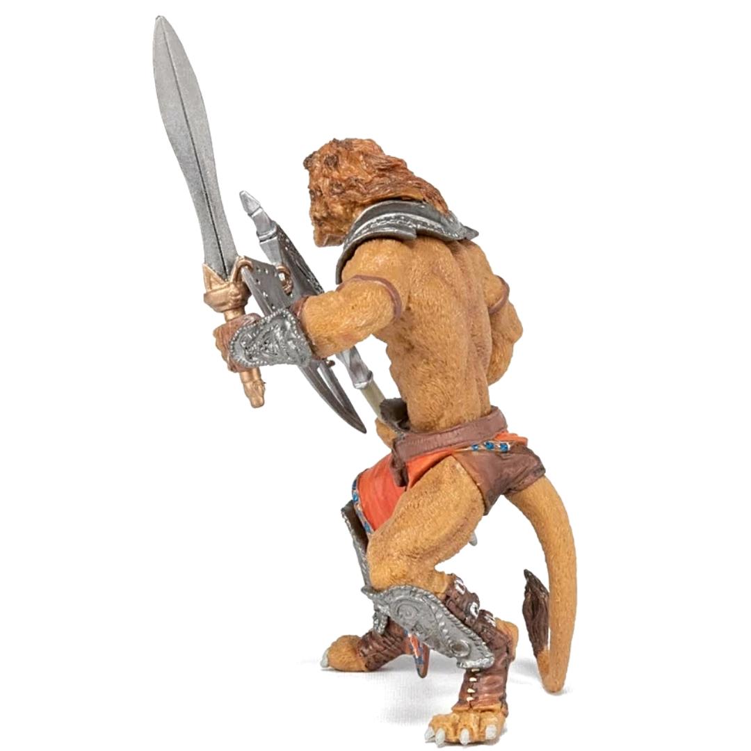 Lion Mutant Figure - Hand Painted & Collectible Fantasy Toy - Papo 38945