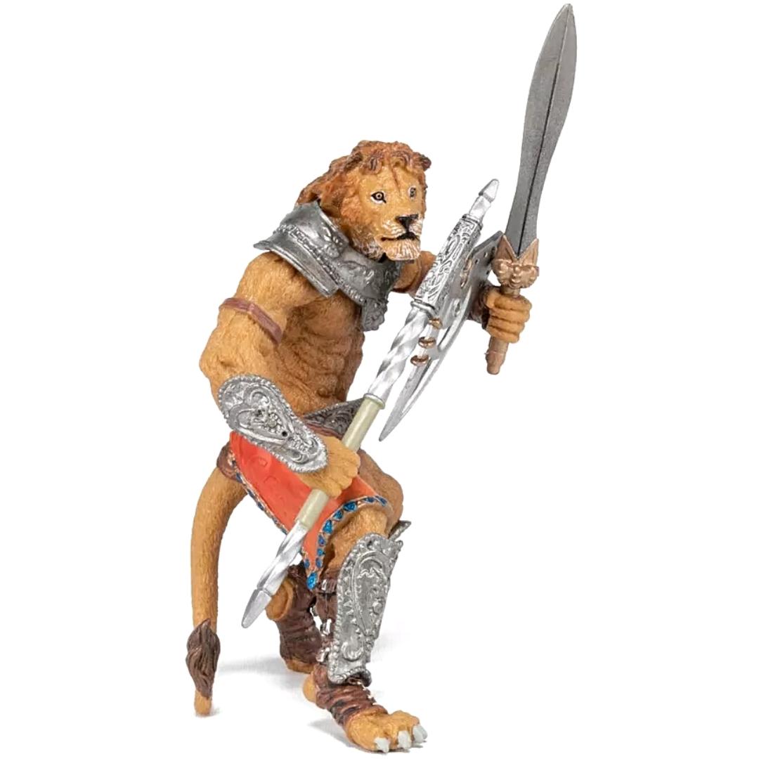 Lion Mutant Figure - Hand Painted & Collectible Fantasy Toy - Papo 38945