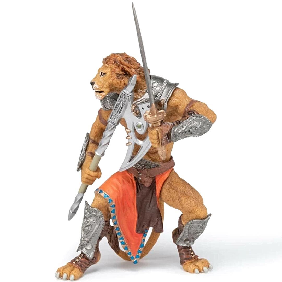Lion Mutant Figure - Hand Painted & Collectible Fantasy Toy - Papo 38945