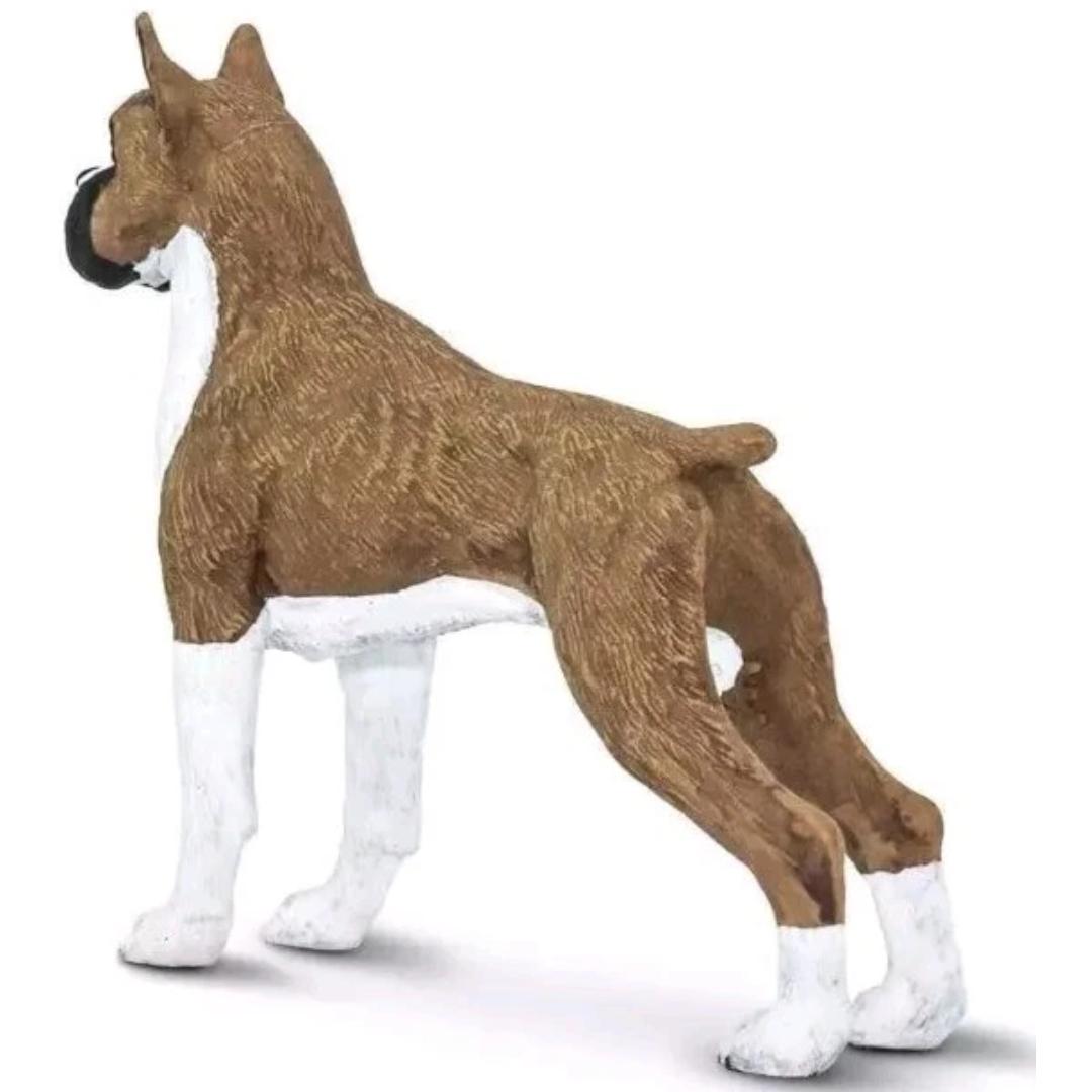 Boxer Dog Figurine - Hand Painted & Collectible Toy - Safari Ltd 100062