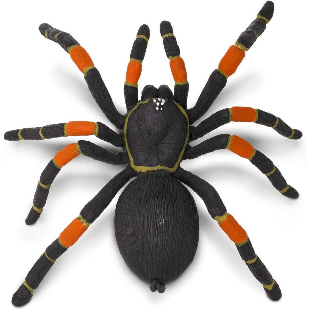 Orange - Kneed Tarantula Spider Figure - Hand Painted & Collectible Toy - Safari Ltd 542006