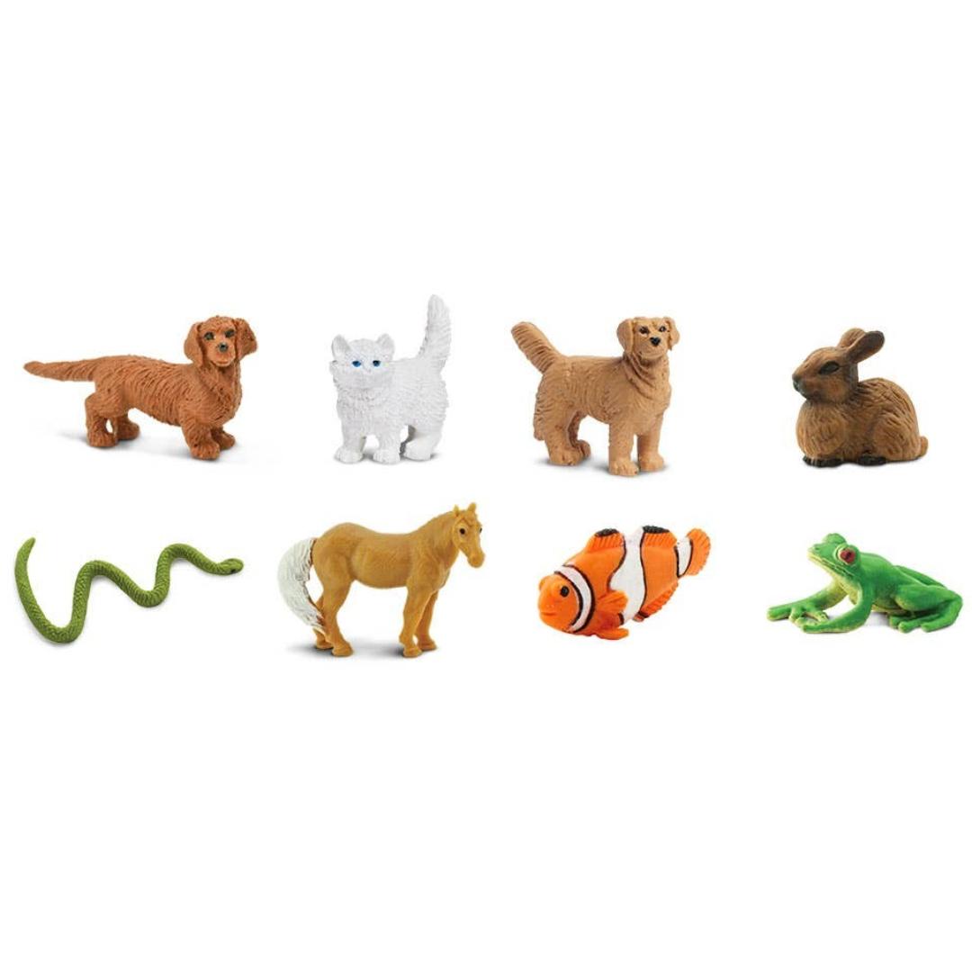 Pets Fun Pack - Good Luck Minis - Hand Painted Collectibles - Safari Ltd 100257