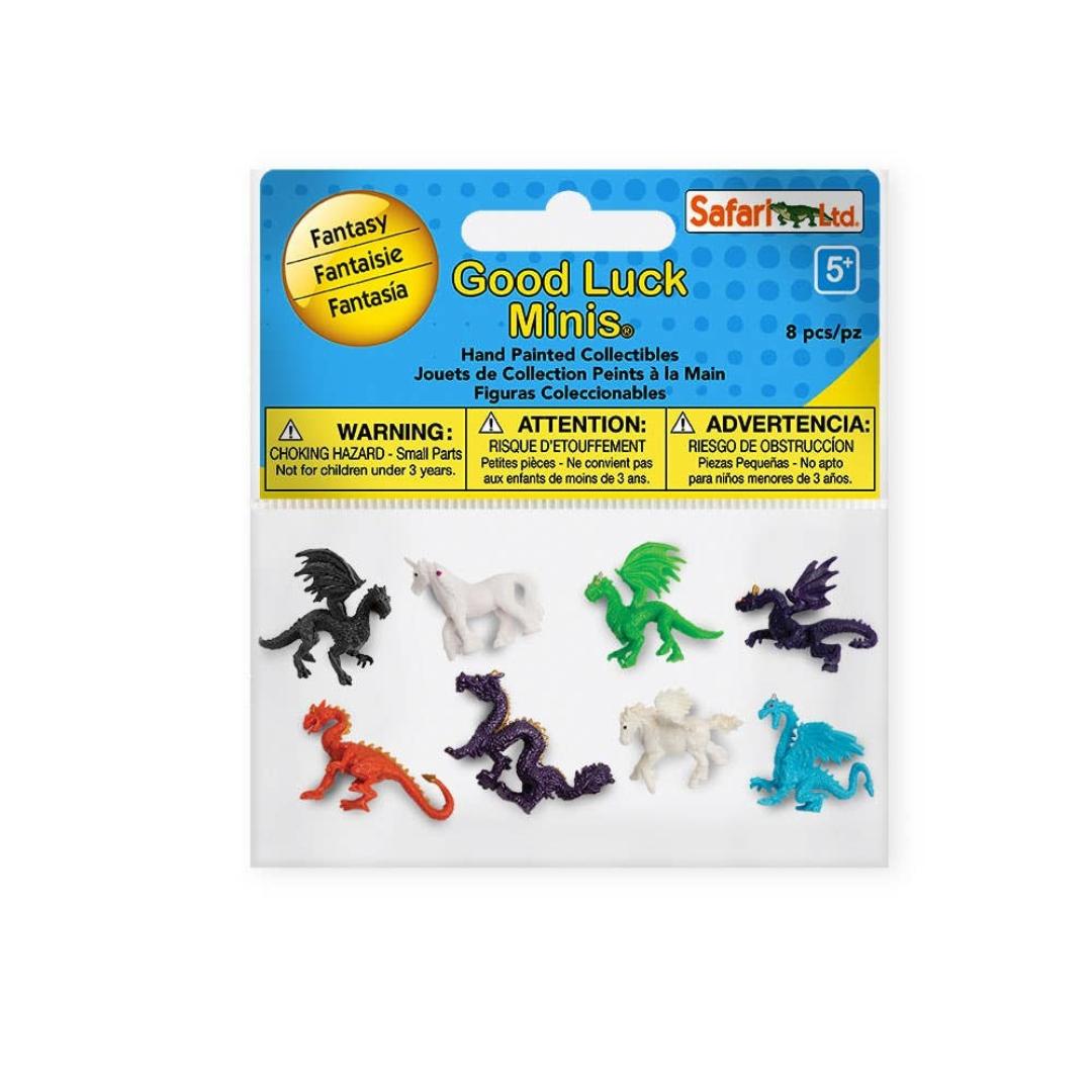 Fantasy Fun Pack - Good Luck Minis - Hand Painted Collectibles - Safari Ltd 349822