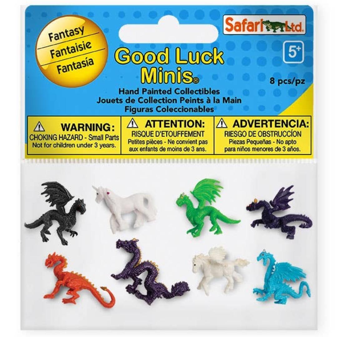 Fantasy Fun Pack - Good Luck Minis - Hand Painted Collectibles - Safari Ltd 349822